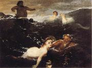 The Waves Arnold Bocklin